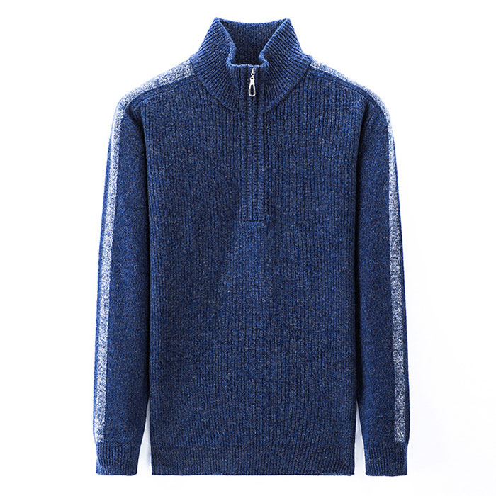 Katoenen ronde nek pullover trui, kasjmier ronde nek pullover trui, marineblauwe ronde nek pullover trui zijn essentiële items in winter kasten, met meerdere voordelen