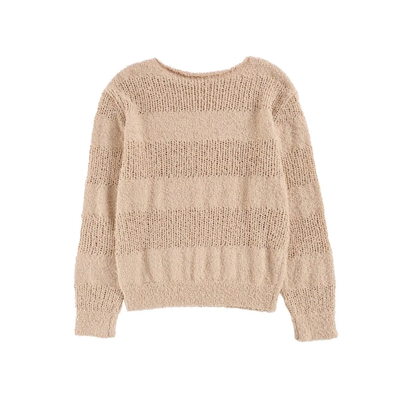 Wollen trui - Marineblauwe wollen trui met ronde hals. Hoe warm is de trui