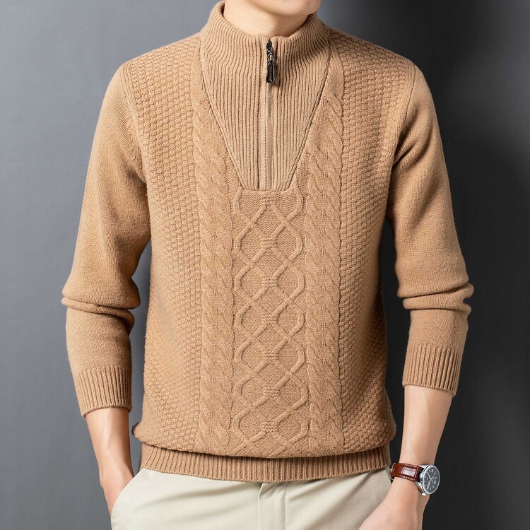 Waarom is de trui met halve rits van merinowol een must-have in je garderobe?