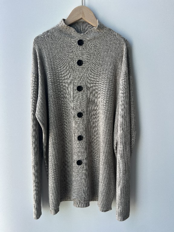 Lange knop Turtleneck pullover gebreide trui vrouwen