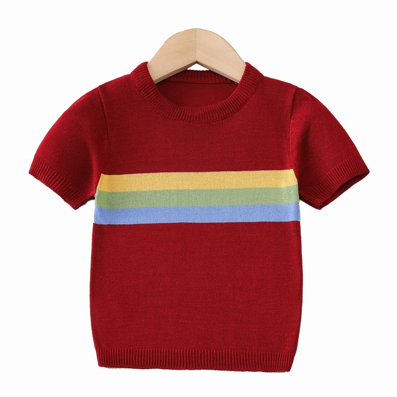 Regenboogstrepen pullover trui kinderen