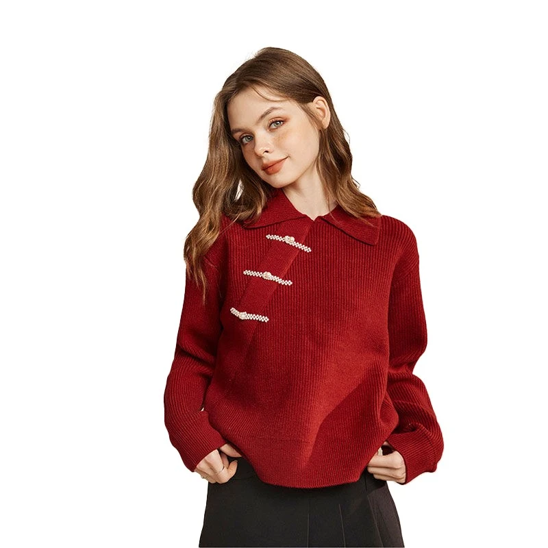 Damespolo -pullover -trui